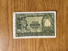 REPUBBLICA ITALIANA BANCONOTA