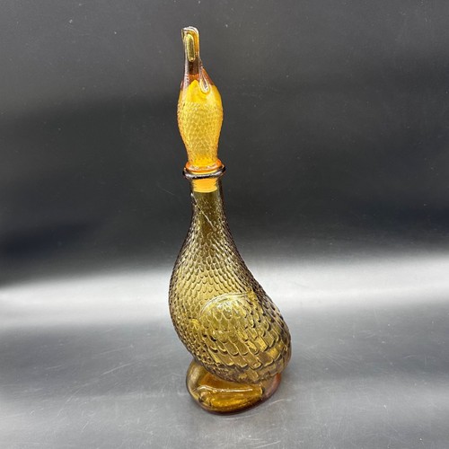 Bottiglia decanter anatra