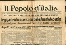 Giornale Il Popolo d Italia