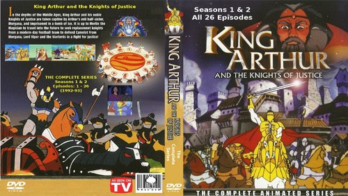King arthur and the knights - king,