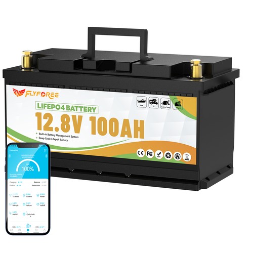 Batteria litio 12v 100ah - 12v,