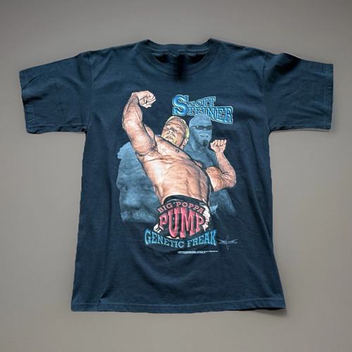 Camicia vintage wcw big poppa - vintage,