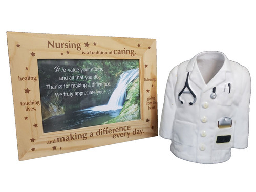 Cappotto medico per - , scrivania
