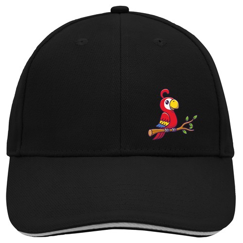Cappellino pappagallo ara
