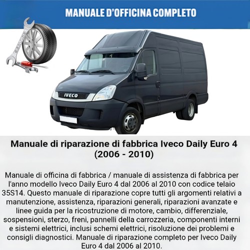 Manuale officina iveco daily - iveco,