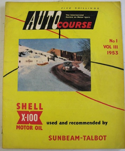 Autocourse 1953 vol iii - no,