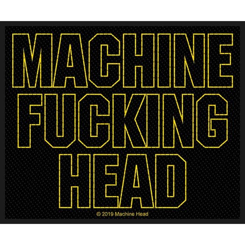 Machine head standard patch - head,