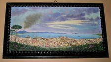 Quadro olio su tela Golfo di