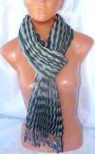 grigio Pashmina SCIARPA FOULARD collezione 2016 uomo,donna,SCARF doppio colore 