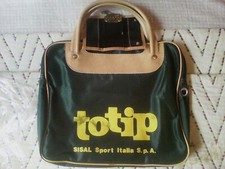 BELLA ANTICA BORSA  ' SISAL  TOTIP  ' + PORTACHIAVI  ' ENALOTTO '   !!