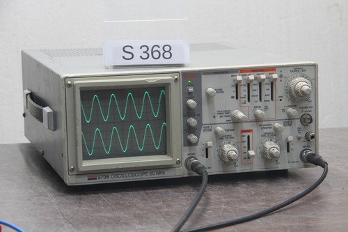 Sefram 5706 oscilloscope - sefram,