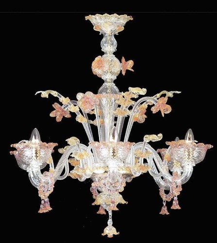 Lampadario veneziano vetro - in,