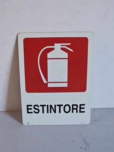 Estintore piccolo cartello - piccolo,