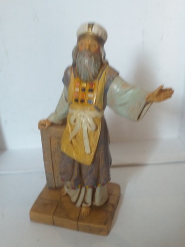 Statuetta presepe sacerdote - presepe,