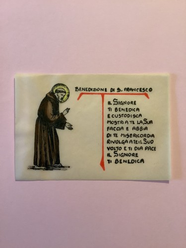 Santino simil pergamena