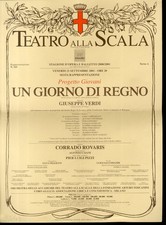 Teatro alla Scala Locandina