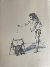 Fabrizio Clerici litografia