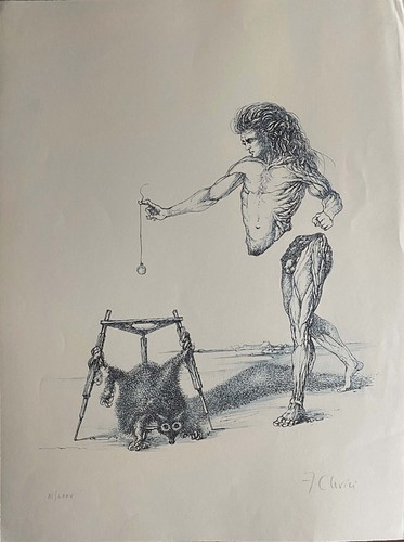 Fabrizio clerici litografia - clerici,
