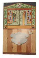 Set 12 burattini GRAN TEATRO DEI BURATTINI 1 anni '60 vintage con scatola OTTIMO