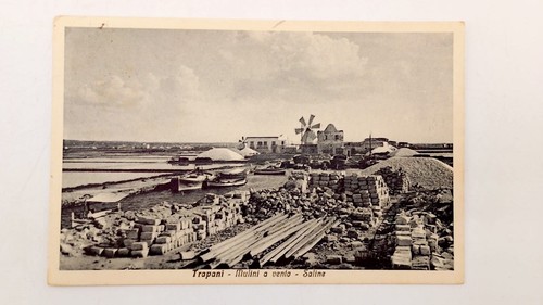 Cartolina antica trapani - cartolina,