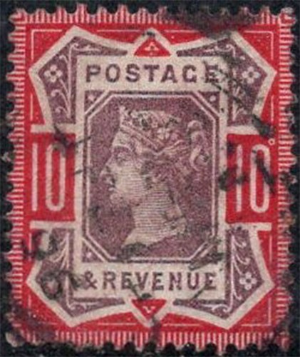 Gran bretagna 1887 - gran, mi.