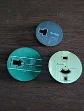 Quadranti orologio Jump Hour X3, usato, buone condizioni, ricambi orologiaio #P471