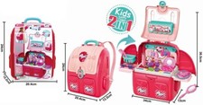 Zainetto Con Accessori Bellezza Gioco Giocattolo Bambini dfh