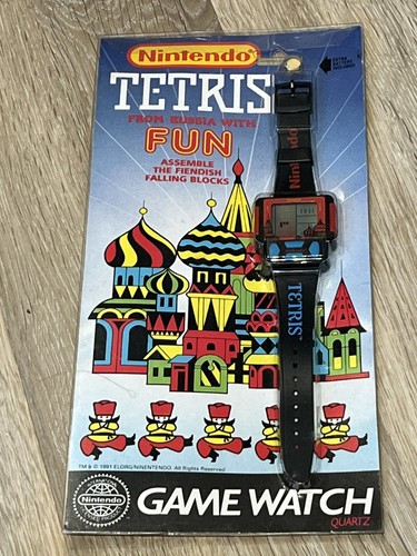Nintendo tetris game watch - tetris,