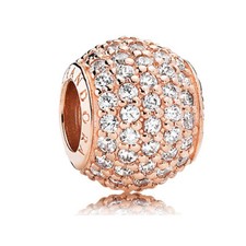 Charm Pandora Rose Pave Luci