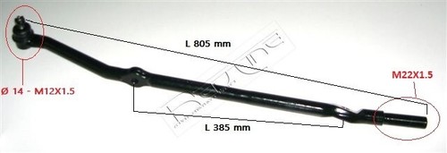 Barra rinvio sterzo jeep - sterzo,