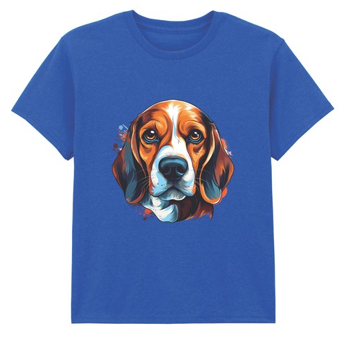 Shirt beagle faccia - beagle,