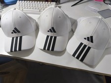 3 Cappellini adidas 3-Stripes Cappellino Bianco/Nero MAI INDOSSATI