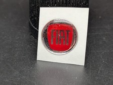 FIAT Ø 11MM LOGO ADESIVO 3D SIGLA EMBLEMA FREGIO STEMMA SCRITTA BADGE TARGA NOME