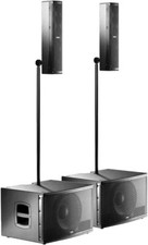 FBT VERTUS CS-1000 Sistema Speaker 1000W Subwoofer + Array (Coppia) NUOVO 