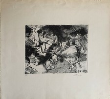 ENNIO CALABRIA acquaforte 1965