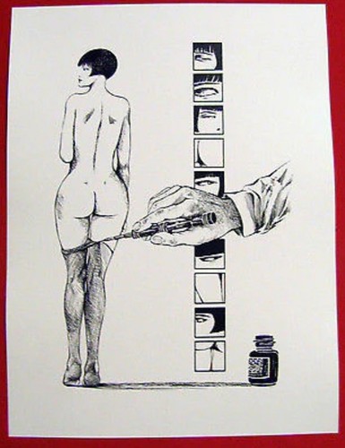 Crepax valentina cartoncino - crepax, "valentina"