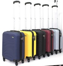 Valigia carrello da cabina EasyJet Ryanair 55 cm leggero bagaglio a mano guscio rigido