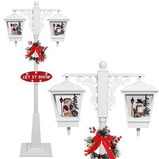Lampione Natale con Luce LED