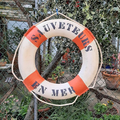 Salvagente nautico anticato - salvagente,