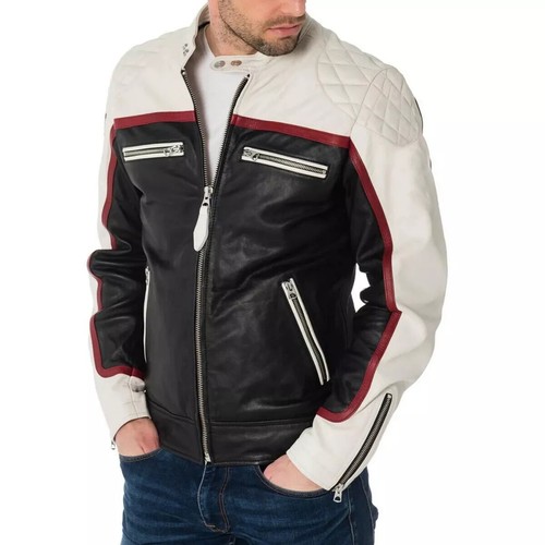 Giacca cappotto moto - , vera
