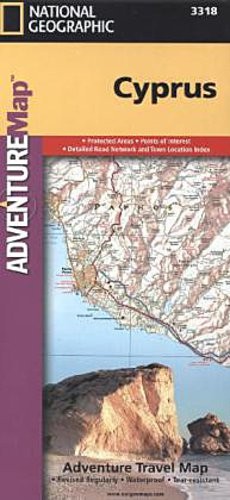 Cyprus map national geographic - cyprus,