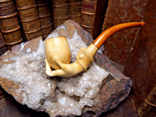 Sea foam pipe carved the - sea,