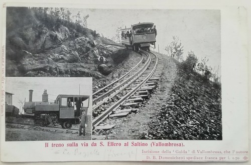 Cartolina vallombrosa reggello - cartolina,