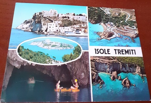 Cartolina isole tremiti - isole,