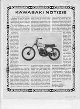 advertising Pubblicità NEWS -MOTO KAWASAKI KX CROSS' 05 -MOTOGIAPPONESI EPOCA