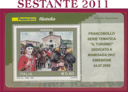 Tessera filatelica francobollo - tessera,