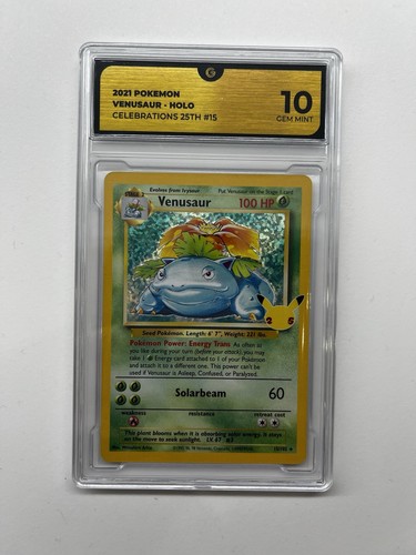 Pokémon card venusaur holo - venusaur,
