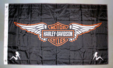 Bandiera logo moto Harley