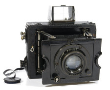 PRL) 1920 ERNEMANN WERRE 6x9 FILM CAMERA SOFFIETTO FOLDING PLATTENKAMERA TESSAR