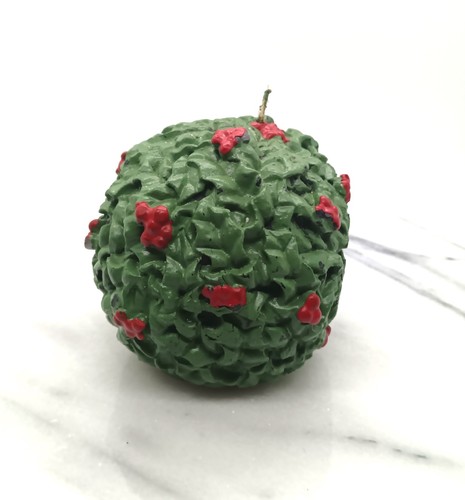 Candela sfera agrifoglio - candela,